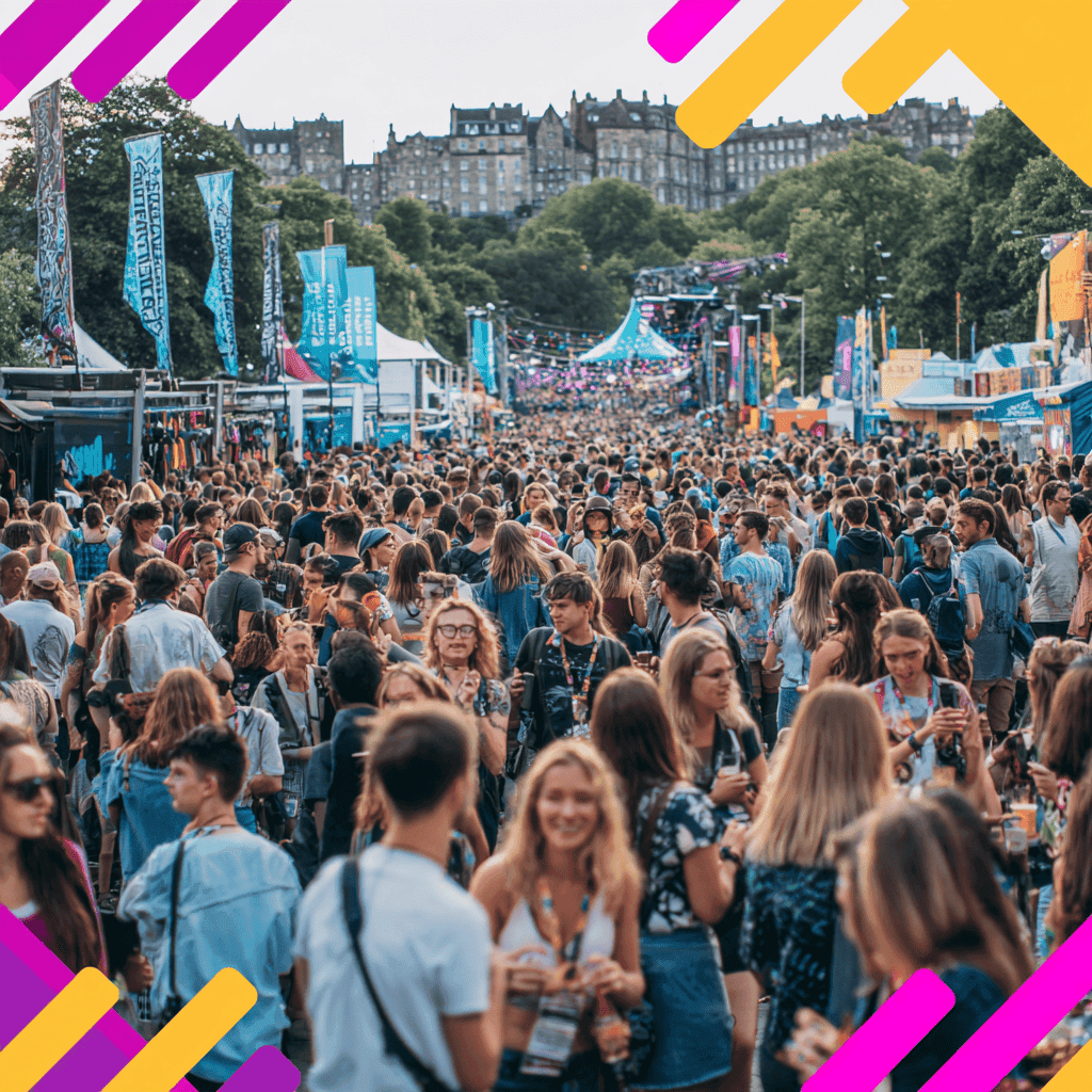 Edinburgh Festival Crowds